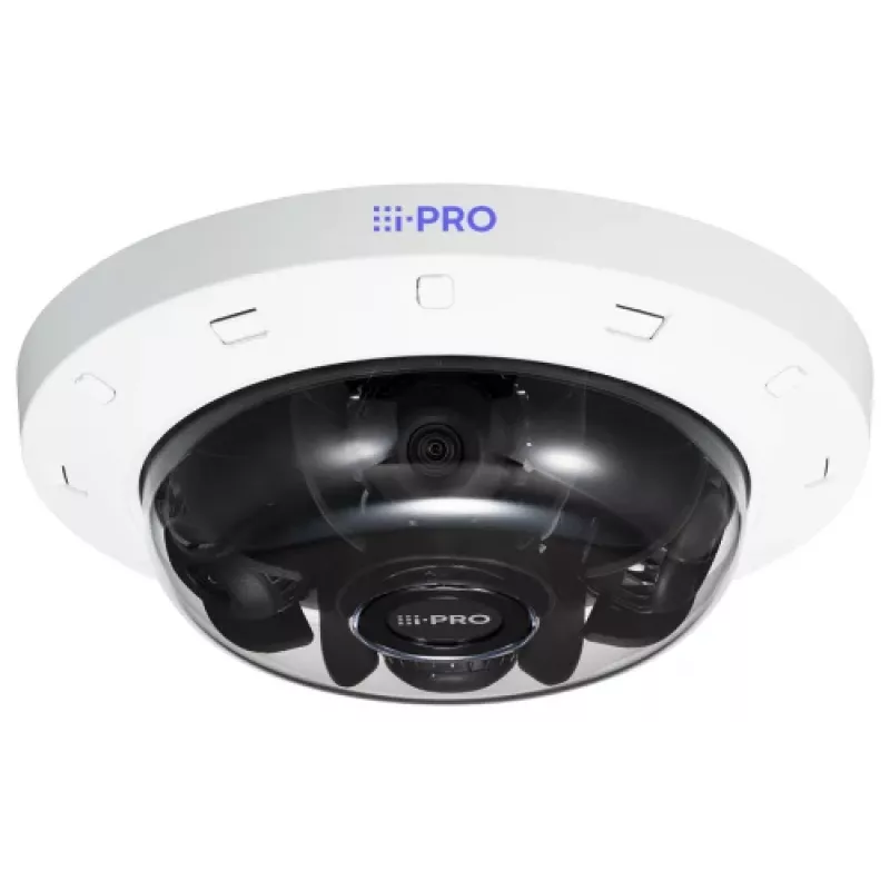I-PRO Network Multisensor Camera S-Series 4x4MP 30fps 2.9-7mm AI IK10 IP66/67 Outdoor