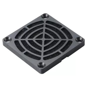 Akasa GRM60-30 60mm ventiliatoriaus filtro rinkinys – juodas nailoninis tinklelis, plaunamas, su apsaugine grotelėmis
