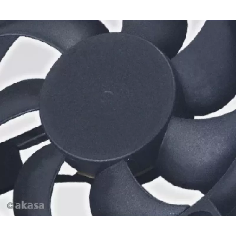 Akasa 5cm Black Case Fan - 26,09 dB - 50mm