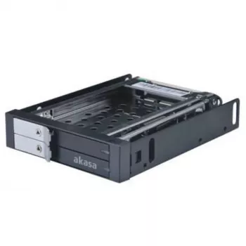 Akasa Lokstor M21 M.2 NVMe SSD korpusas USB 3.2 Gen 2 Type-C 10Gbps aliuminis juodas