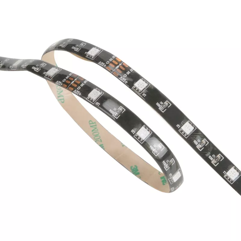 Akasa Vegas AK-LD02-05RD Raudona LED juostelė kompiuterio korpuso apšvietimui, 50 cm, 30 LED, 12V