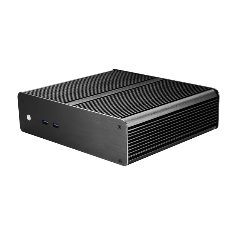 Akasa Euler T Mini Tower PC Case Black Mini-ITX Aluminium 2.5 Inch