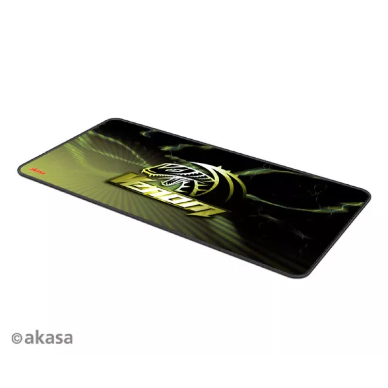 Akasa AK-MPD-03YL Pattern Rubber Gaming Mouse Pad - Yellow/Black, 320x270x3mm