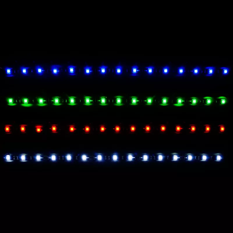 Akasa Vegas M AK-LD05-50BL Blue LED Strip for PC Case Lighting, 50cm, Magnetic, 12V