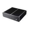 Akasa Euler TX Fanless Thin Mini-ITX Case - Aluminum - Black