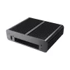 Akasa Euler TX Fanless Thin Mini-ITX Case - Aluminum - Black