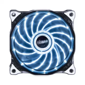 Akasa Vegas AK-FN091-WH 120 mm korpuso ventiliatorius su balta LED lempute