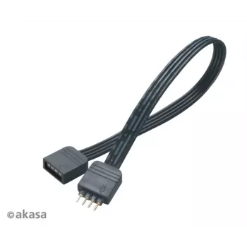 Akasa AK-CBLD01-20BK Flexa RGB LED ilginamasis kabelis 0,2 m juodas