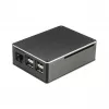Akasa A-RA02-M1B Raspberry Pi korpusas – aliuminis – be ventiliatoriaus, pasyvusis aušinimas – juodas