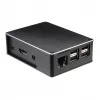 Akasa A-RA02-M1B Raspberry Pi korpusas – aliuminis – be ventiliatoriaus, pasyvusis aušinimas – juodas