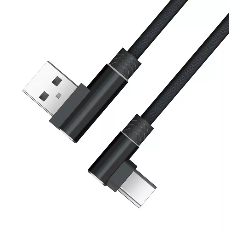 Akasa AK-CBUB39-10BK USB 2.0 laidas - USB-A į USB-C - 1 m - Juoda