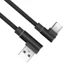 Akasa AK-CBUB39-10BK USB 2.0 laidas - USB-A į USB-C - 1 m - Juoda