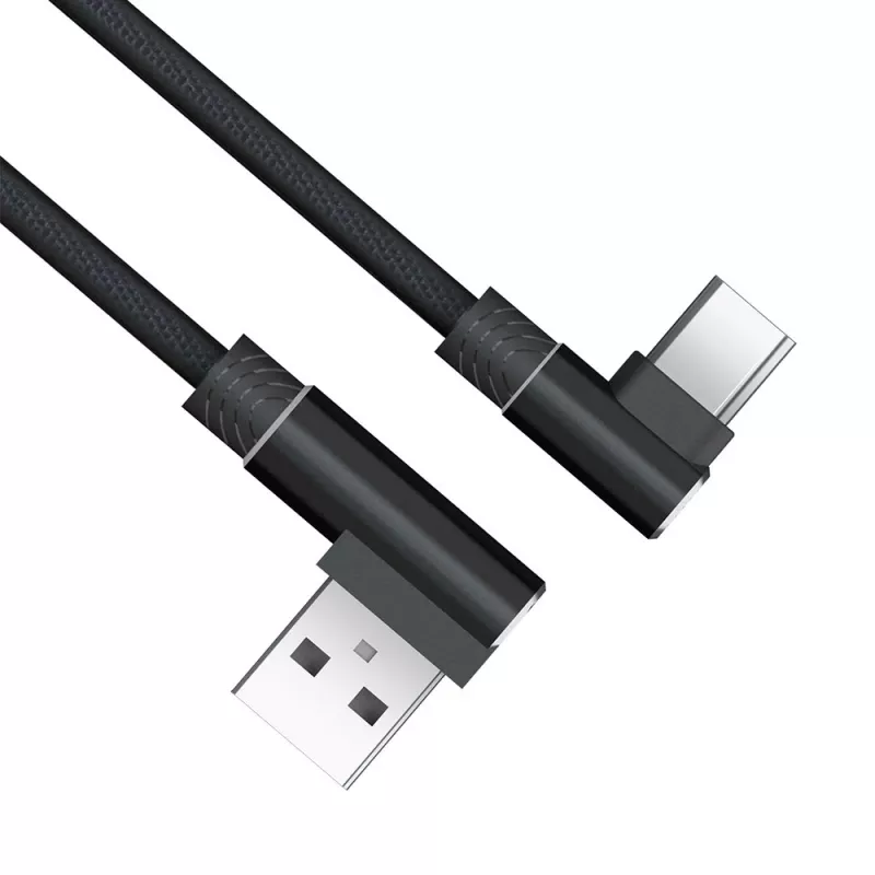 Akasa AK-CBUB39-10BK USB 2.0 laidas - USB-A į USB-C - 1 m - Juoda
