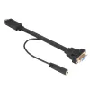 Akasa AK-CBHD18-20BK HDMI į VGA adapterio laidas 0,2 m juodas