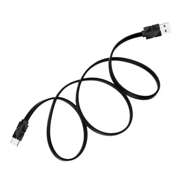 Akasa AK-CBUB43-10BK USB 2.0 laidas - USB-C į USB-A - 1 m - Juodas