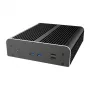 Akasa A-NUC50-M1B Bekorpusis NUC Korpusas - Aliuminis - Juodas - UCFF - 2,5 inch Diskų Vieta