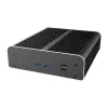 Akasa A-NUC50-M1B Bekorpusis NUC Korpusas - Aliuminis - Juodas - UCFF - 2,5 inch Diskų Vieta