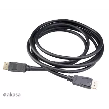 Akasa AK-CBDP23-50BK DisplayPort 1.4 laidas 5 m juodas