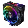 Akasa Soho H4 CPU aušintuvas, 120 mm, 500-2000 RPM, 31.8 dB, 52.91 CFM