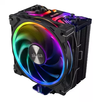 Akasa Soho H4 CPU aušintuvas, 120 mm, 500-2000 RPM, 31.8 dB, 52.91 CFM