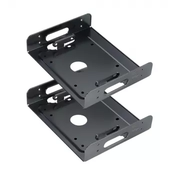Akasa 5.25-inch tvirtinimo rėmelis 2.5/3.5 colių diskams – 2 vnt.
