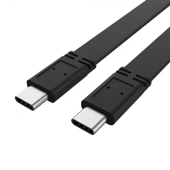 Akasa AK-CBUB60-10BK USB-C į USB-C laidas 1m USB 3.2 Gen 2x2 20Gbps Juodas