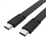 Akasa AK-CBUB60-10BK USB-C į USB-C laidas 1m USB 3.2 Gen 2x2 20Gbps Juodas