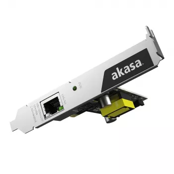 Akasa 2.5G PCIe Network Card with PoE up to 25,5W
