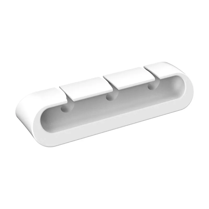 Akasa Cable Cord Holder 3x3-port + 2x5-port White