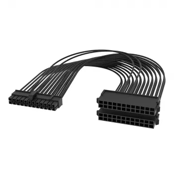 Akasa 2 Sets 20+4 Male to Dual Female PSU Laidas