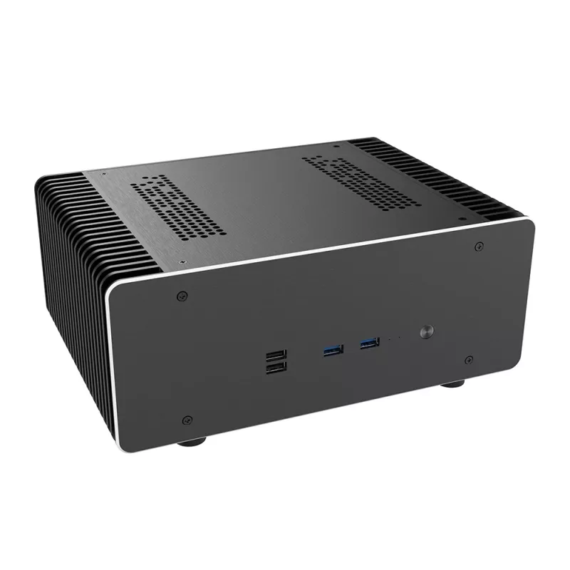 Akasa Maxwell Pro Plus Mini-ITX Fanless Chassis Intel LGA 1700 Black