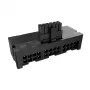 Akasa G-Nexus P24 90 laipsnių 12VHPWR adapteris 12+4 kontaktų kištukas į 3x8 kontaktų lizdą, 600W, juodas