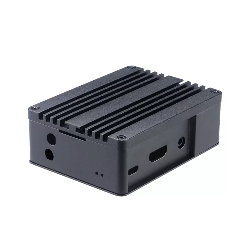 Akasa Raspberry Pi Model 3B+/B aliuminis dėklas – juodas