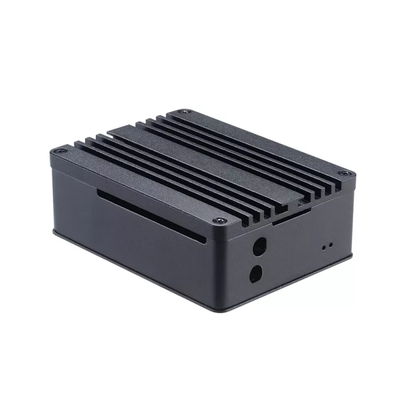 Akasa Raspberry Pi Model 3B+/B aliuminis dėklas – juodas