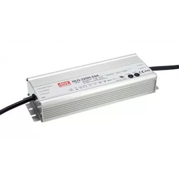Mean Well HLG-320H-24B 320W 24V LED Driver IP67 Dimmable
