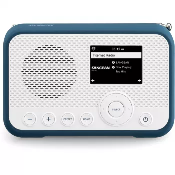 Sangean WFR-39 White - Ink Blue nešiojamas internetinis radijas