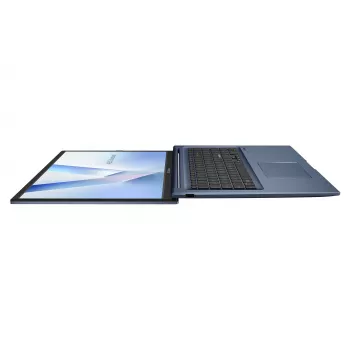 ASUS Vivobook 17 X1704VA-ISSAU1354W nešiojamas kompiuteris, 17,3 colio Full HD IPS, Intel Core 5 120U, 8GB DDR5, 512GB SSD, Windows 11 Home, prancūziška AZERTY klaviatūra