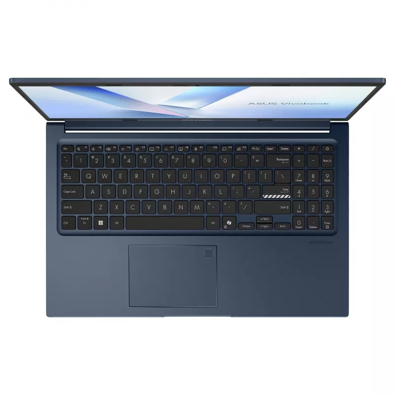 ASUS Vivobook 15 X1504VA-ISSBQ5707W nešiojamas kompiuteris, 15,6 colio Full HD IPS, Intel Core 3 100U, 8GB DDR5, 256GB SSD, Windows 11 Home, prancūziška AZERTY klaviatūra