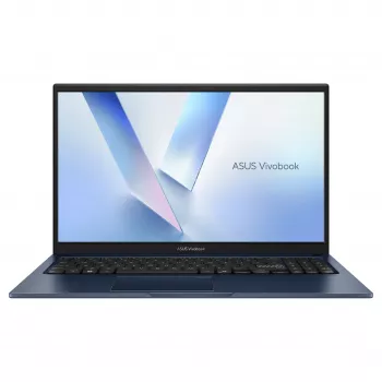 ASUS Vivobook 15 X1504VA-ISSBQ5707W nešiojamas kompiuteris, 15,6 colio Full HD IPS, Intel Core 3 100U, 8GB DDR5, 256GB SSD, Windows 11 Home, prancūziška AZERTY klaviatūra