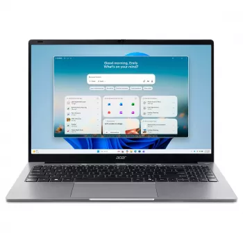 Acer AL15-47P-R439 15.6 inch Full HD IPS nešiojamas kompiuteris, AMD Ryzen 3 5400U, 8GB RAM, 512GB SSD, Windows 11 Home, Pure Silver