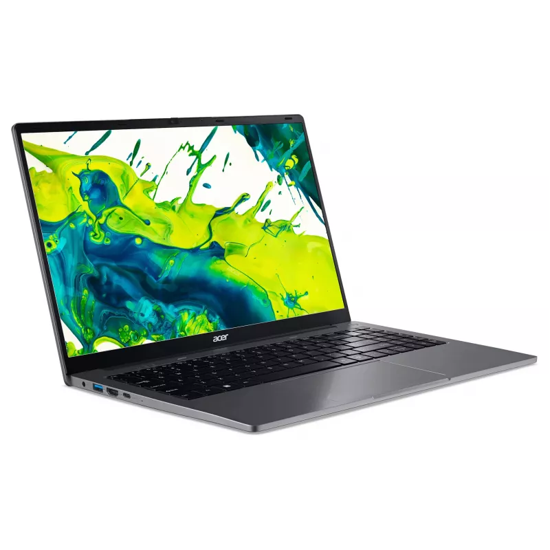 Acer AL15-47P-R439 15,6 inch Full HD IPS nešiojamas kompiuteris, AMD Ryzen 3 5400U, 8GB RAM, 512GB SSD, Windows 11 Home, Pure Silver