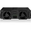 ICY DOCK ToughArmor MB998V4P-B 8-Bay U.2/U.3 NVMe SSD PCIe 4.0 Mobile Rack Enclosure for 5.25-Inch Bay (4 x SlimSAS 8i SFF-8654)
