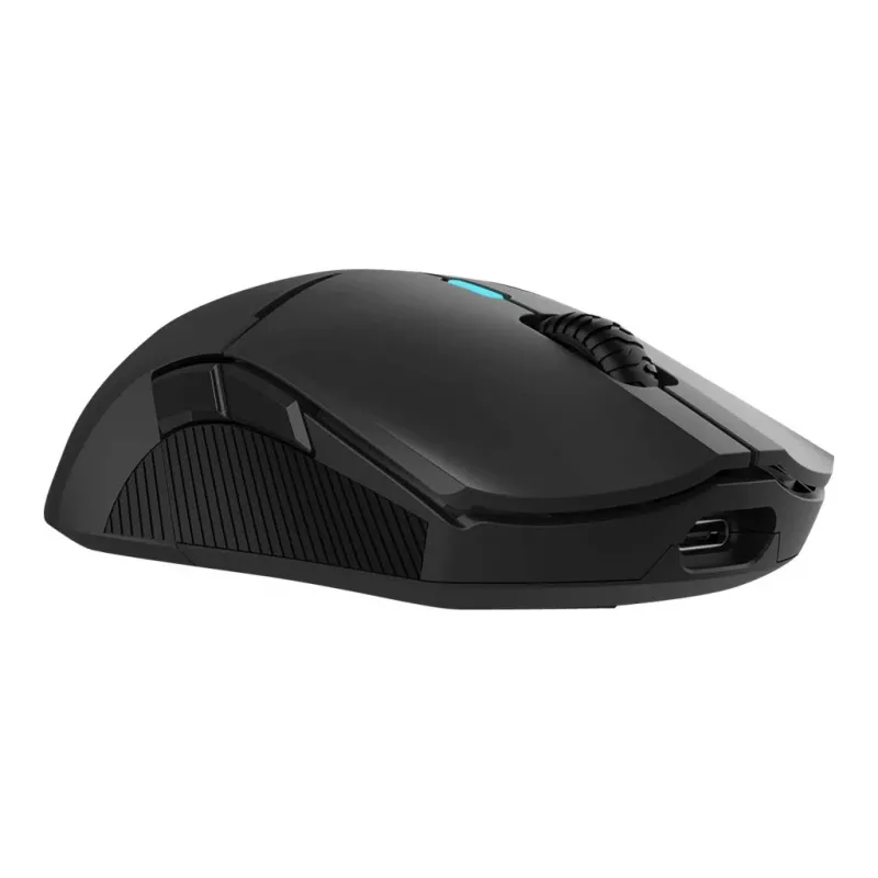 QPAD DX-900 belaidė optinė žaidimų pelė – 8 mygtukai, 12000 DPI, ambidekstrinė, RGB