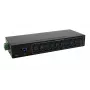 Exsys USB 3.2 Gen 1 10-Port Metal Hub with DIN-Rail Kit, VIA VL811+ Chipset, 5 Gbps, 5V/4A Power Adapter, 1,8m Cable