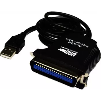 Exsys EX-1300-2 USB į lygiagretųjį adapterio kabelis - 1m - Juoda