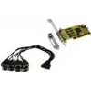 EXSYS EX-41388 PCI 8 prievadų RS-232 nuoseklioji plokštė su žemo profilio laikikliu (SystemBase)
