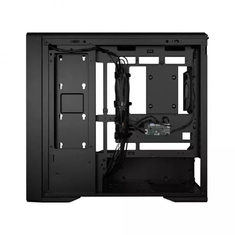 Lian Li Vector V150 INF mATX korpusas, grūdintas stiklas – juodas