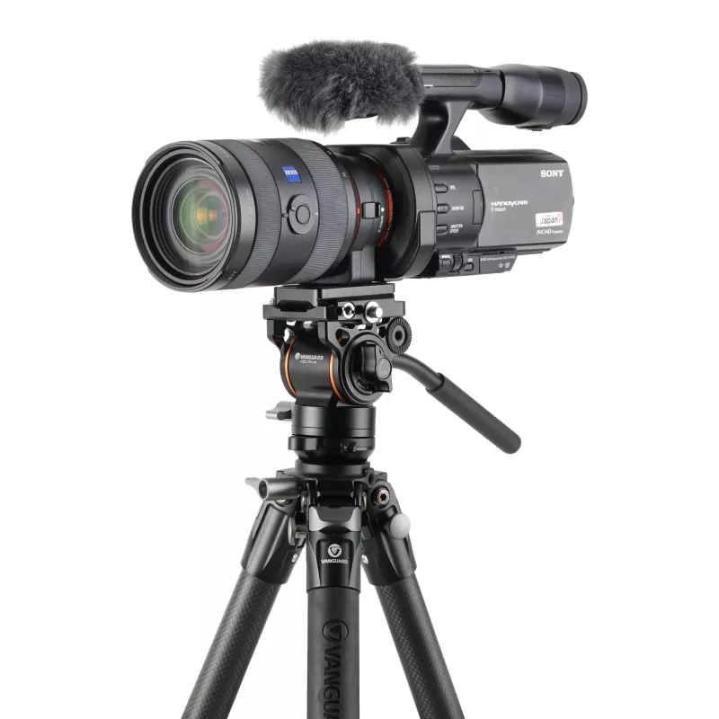 Vanguard Alta Pro 3VL 264CV14 anglies pluošto vaizdo trikojis su PH-14 pan galva