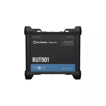 Teltonika RUT900 3G belaidis maršrutizatorius - juodas - 4 prievadai Ethernet - 802.11b/g/n - viena juosta 2,4 GHz