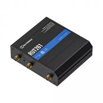 Teltonika pramoninis maršrutizatorius RUT261 – 4G LTE Cat 6, Wi-Fi 4, Dual SIM, EU PSU